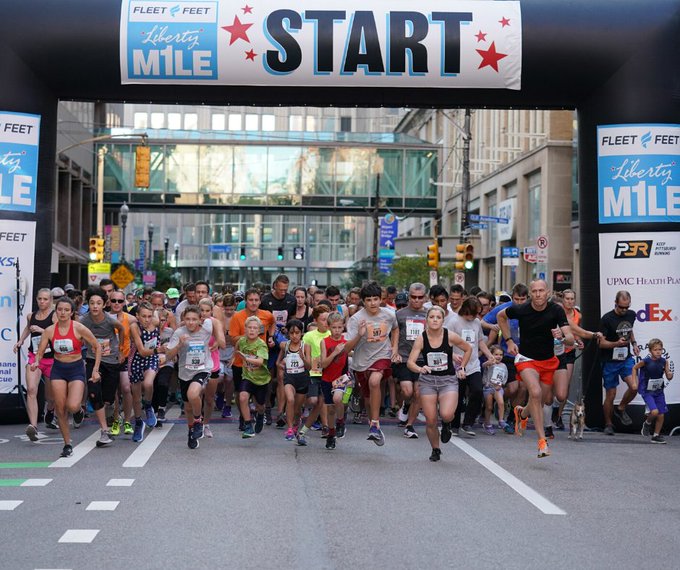 Fleet Feet Liberty Mile Returns to a Start Line in Downtown Pittsburgh