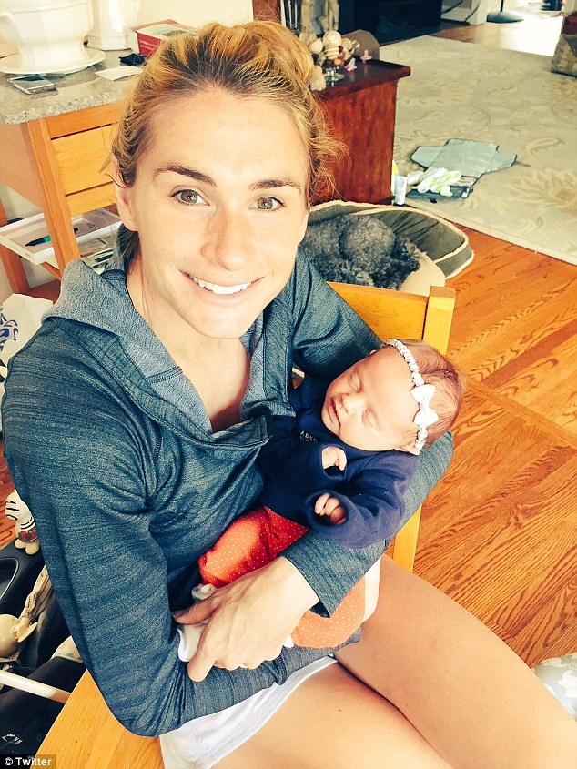Four months after giving birth, Sarah Brown lines up at Olympic Trials(02)