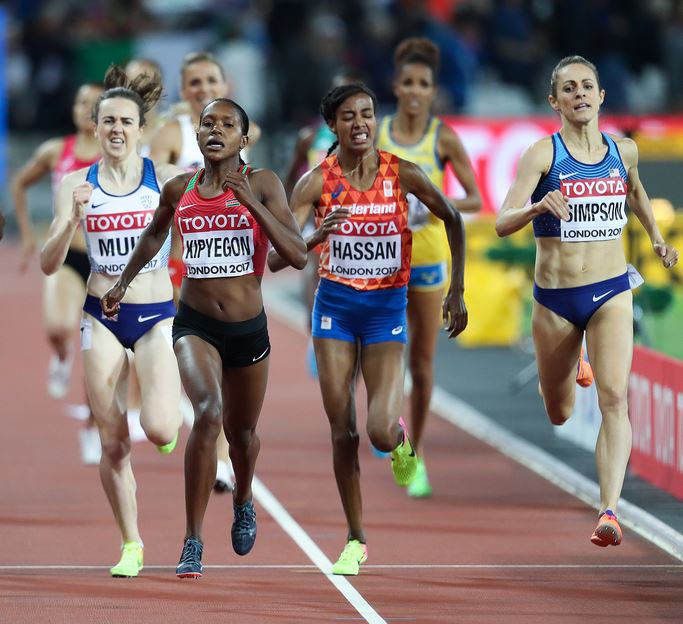 World Championships Women’s 1500m preview defending titlist Kipyegon