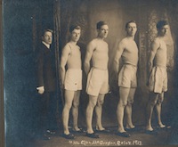 Coach, William Gordon, Louis Gordon, unknown, Freeland Gordon (1913)